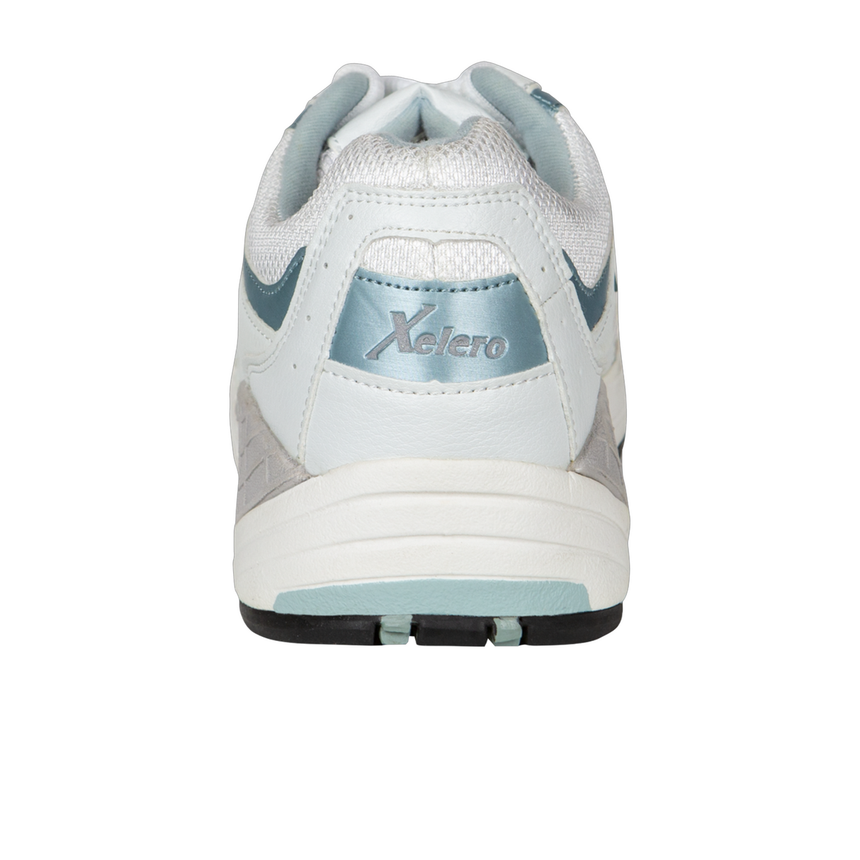 Xelero Matrix Mesh Walking Shoe (Women) - White/Light Blue Athletic - Running - Motion Control - The Heel Shoe Fitters