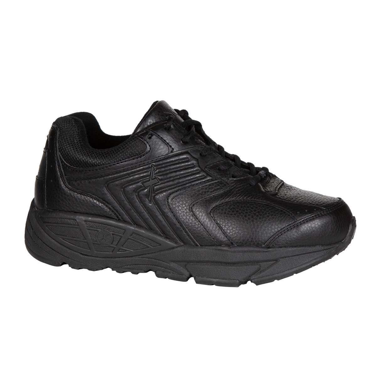 Xelero Matrix Walking Shoe (Men) - Black/Charcoal Athletic - Running - Motion Control - The Heel Shoe Fitters