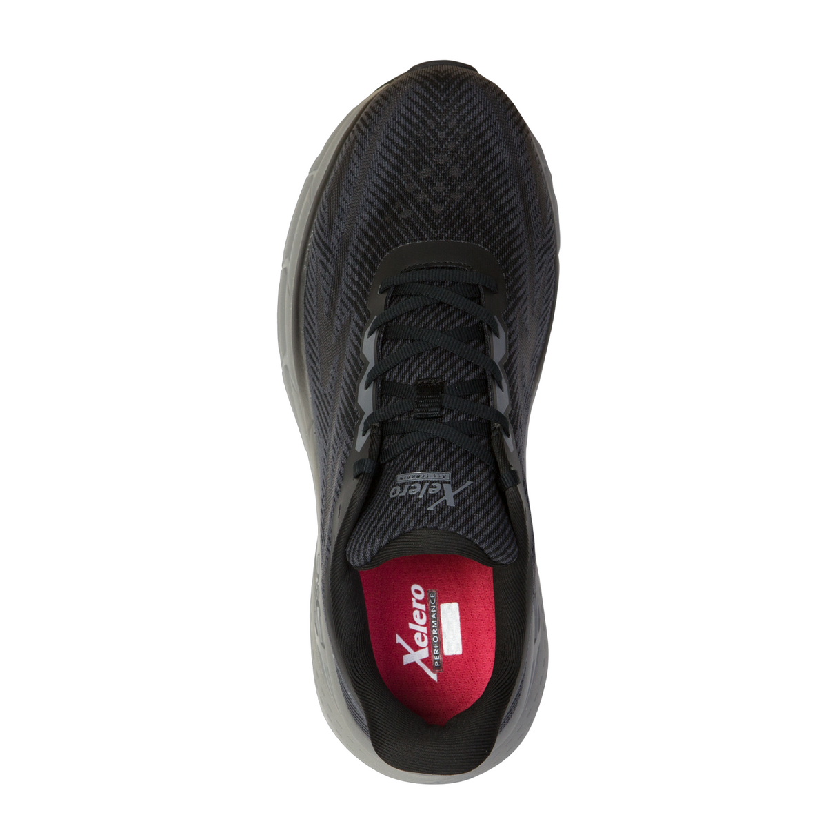 Xelero X-GPS Running Shoe (Men) - Black/Grey Athletic - Running - Motion Control - The Heel Shoe Fitters