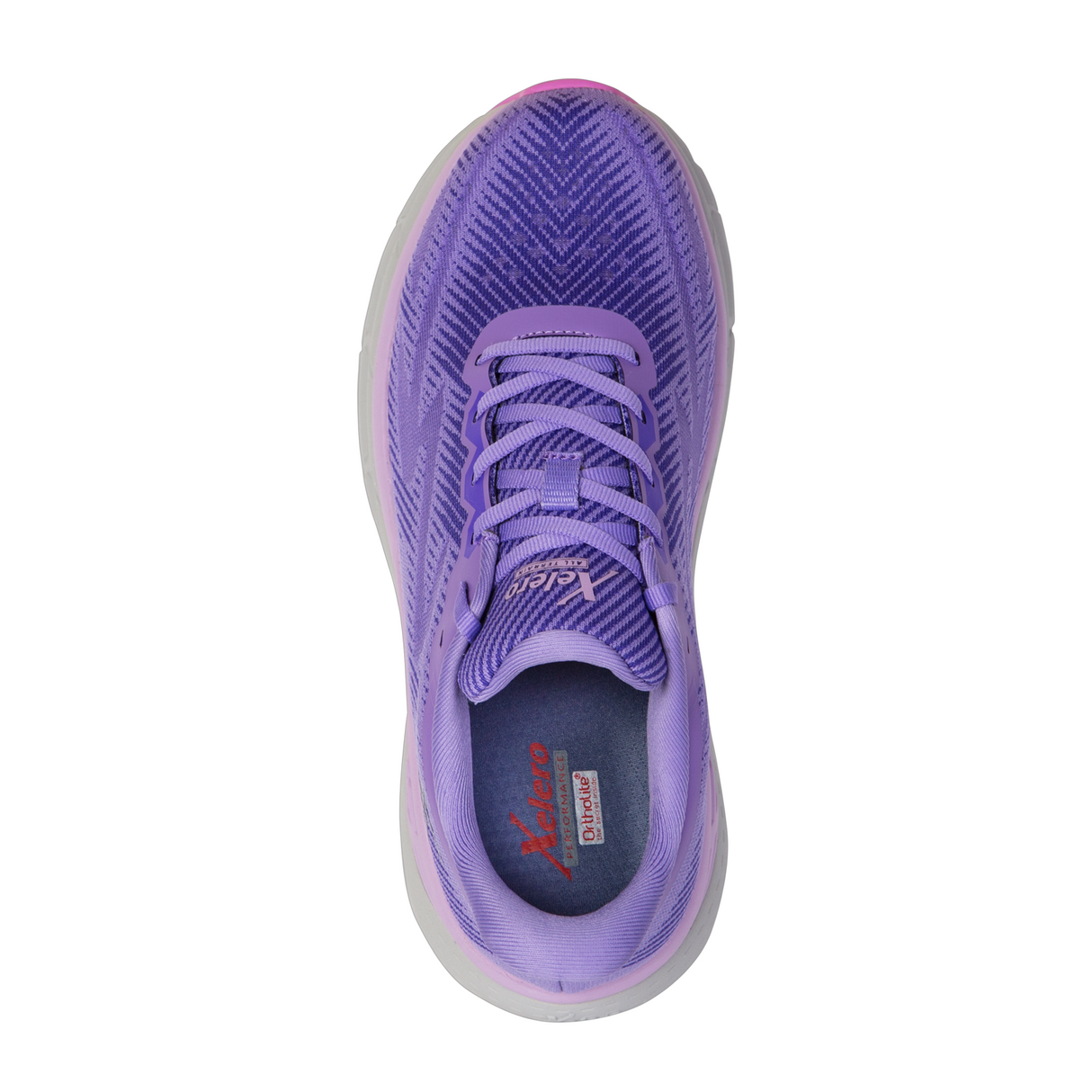 Xelero X-GPS Running Shoe (Women) - Plum/Violet Athletic - Running - Motion Control - The Heel Shoe Fitters
