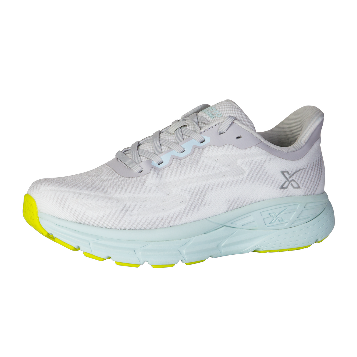 Xelero X-GPS Running Shoe (Women) - Silver Grey/Sky Blue Athletic - Running - Motion Control - The Heel Shoe Fitters