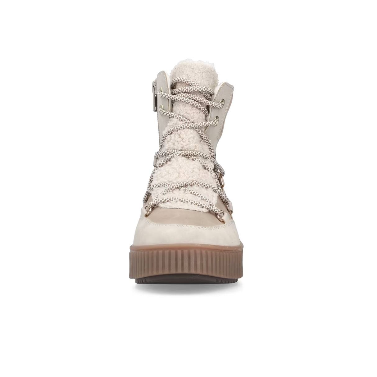 Rieker Y6120 Trudie Boot (Women) - Champignon/Camel/Beige Boots - Winter - Mid - The Heel Shoe Fitters