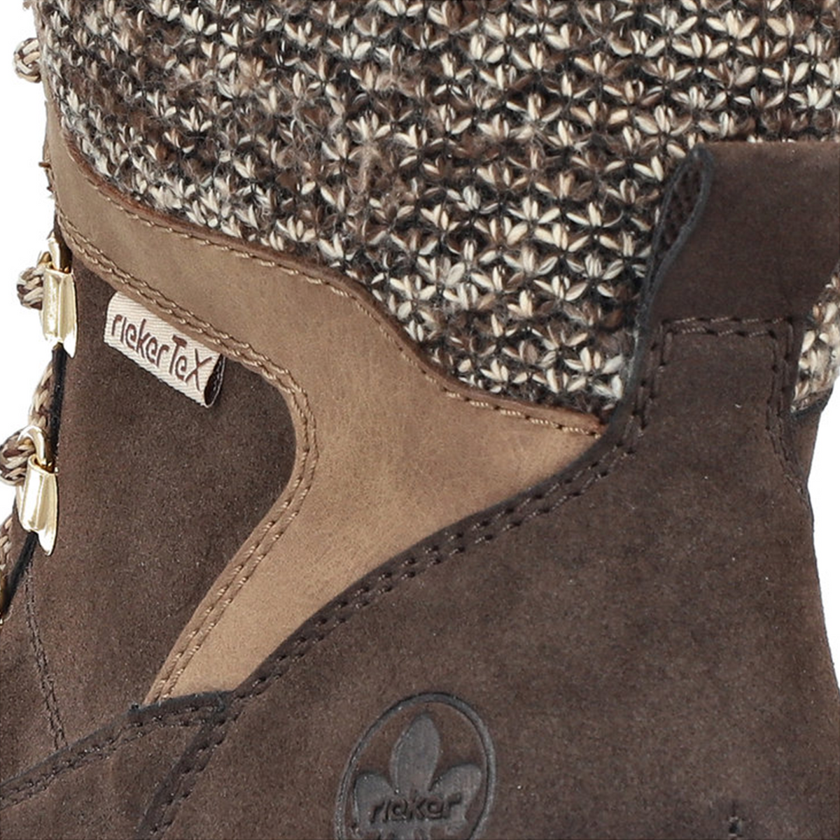 Rieker Trudie 10 Lace Up Boot (Women) - Rancho/Oat