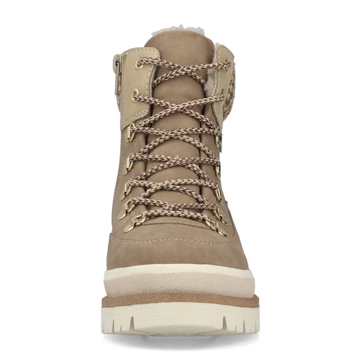 Rieker Trudie 10 Lace Up Boot (Women) - Fango/Porzellan