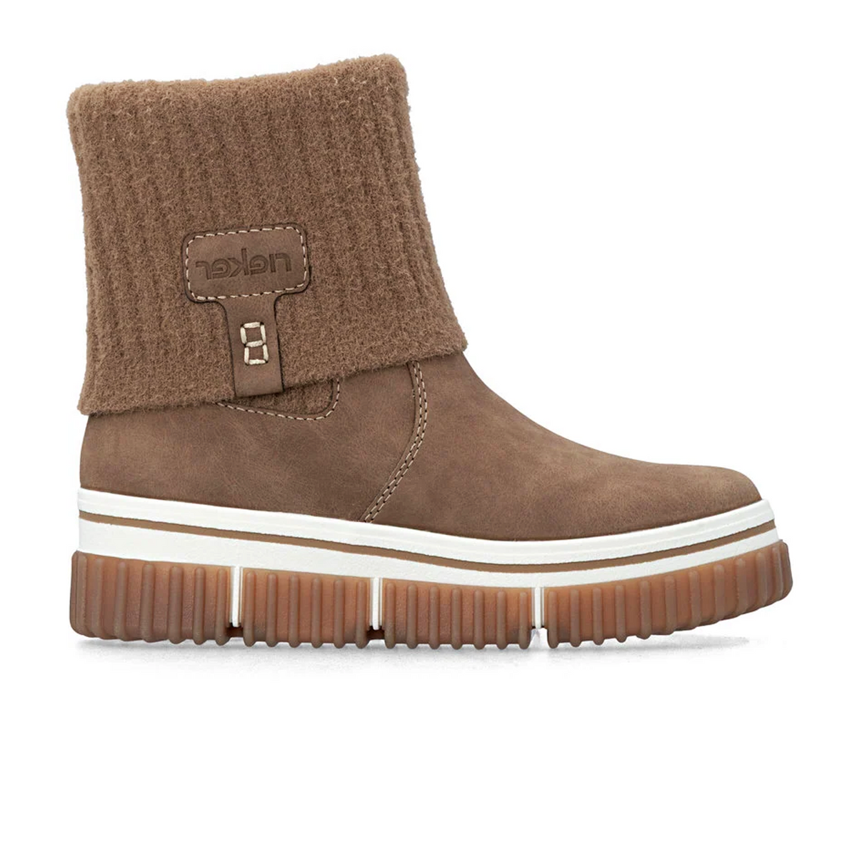 Rieker Trudie 50 Boot (Women) - Wood/Wood