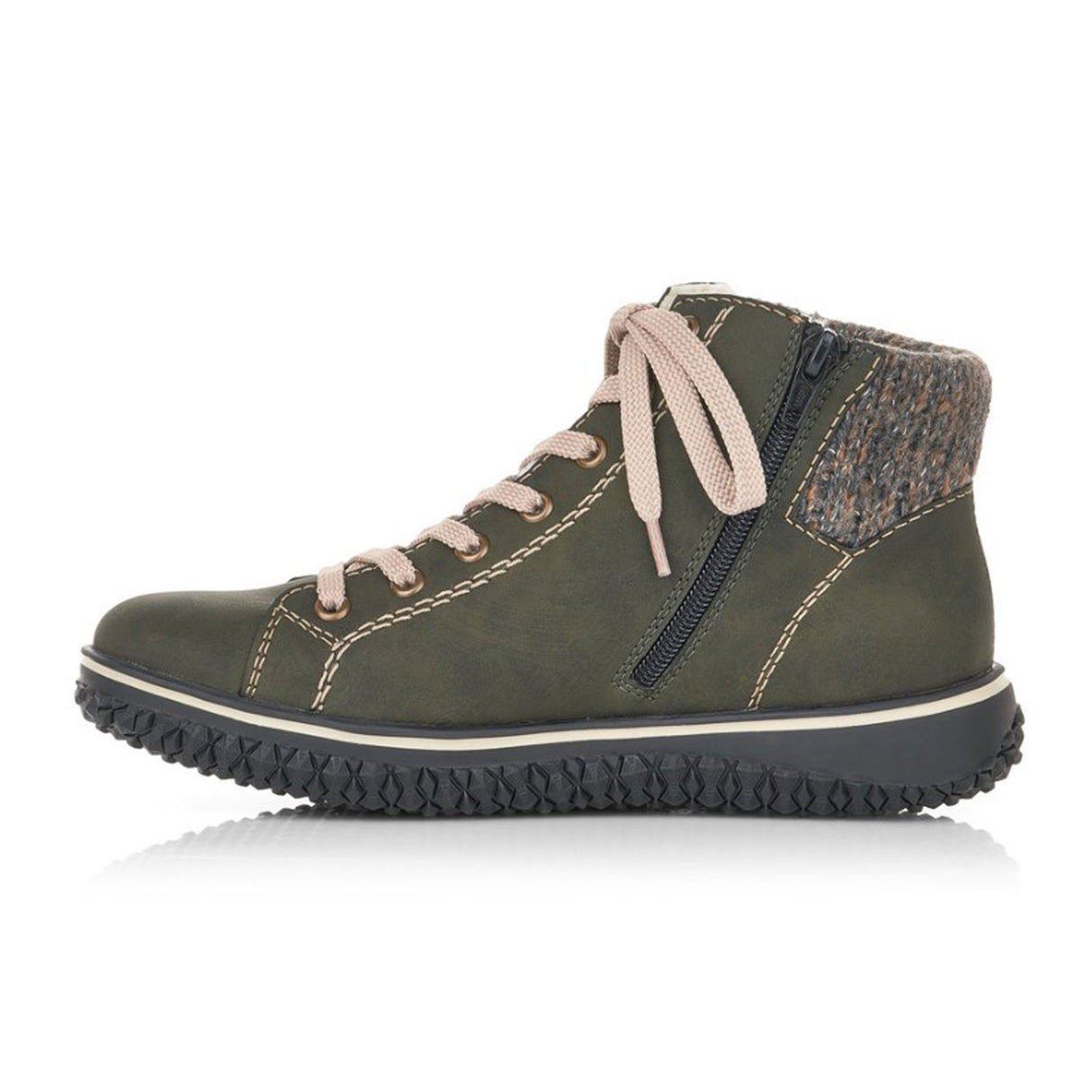 Rieker Cordula Z4230-54 Ankle Boot (Women) - Forest Boots - Casual - Low - The Heel Shoe Fitters