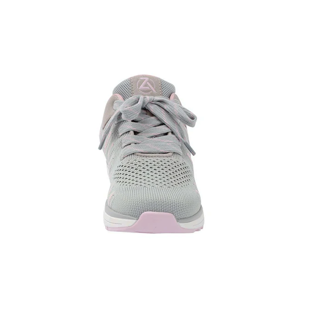 Zeba Hands Free Sneaker (Women) - Rose Gray Athletic - Casual - Lace Up - The Heel Shoe Fitters