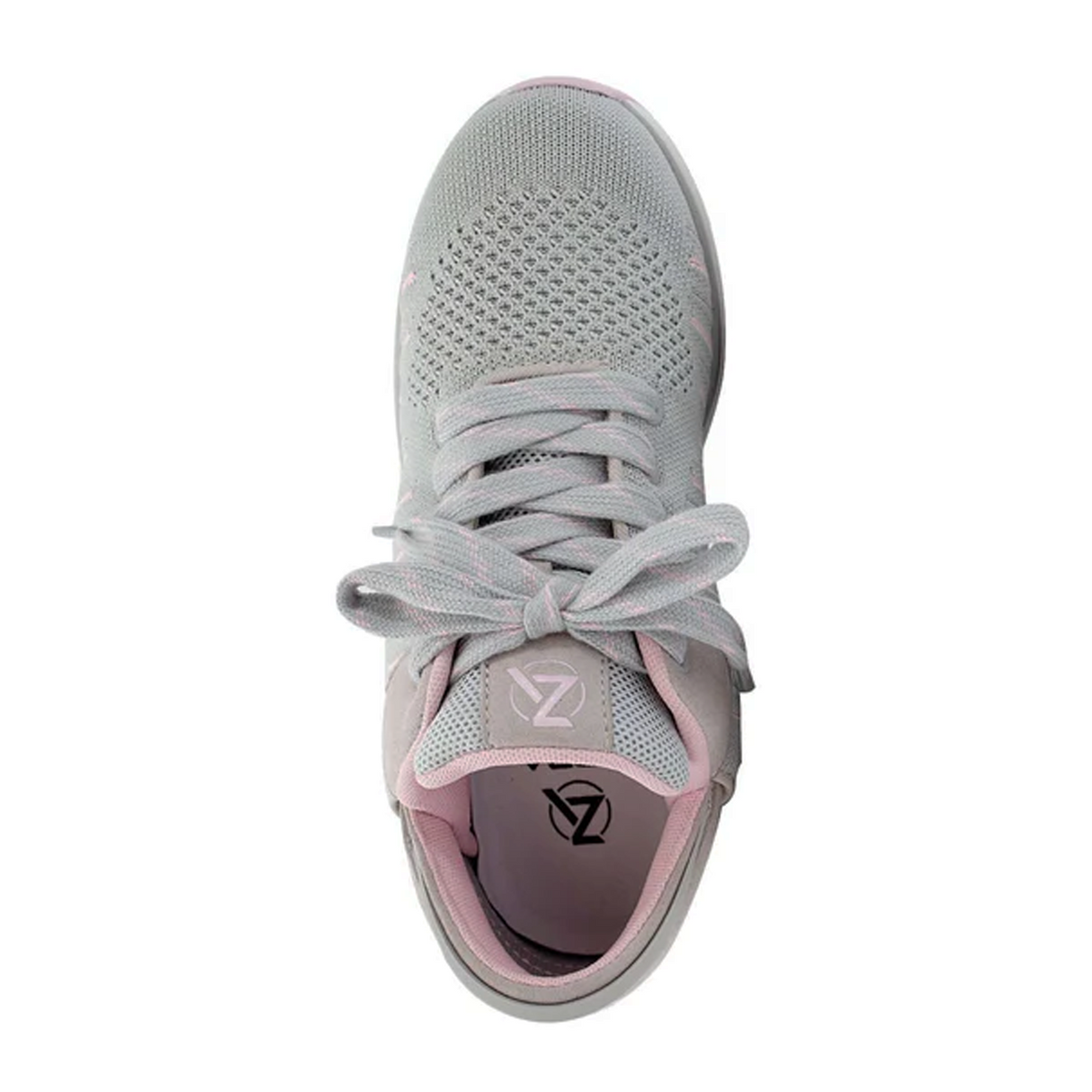 Zeba Hands Free Sneaker (Women) - Rose Gray Athletic - Casual - Lace Up - The Heel Shoe Fitters
