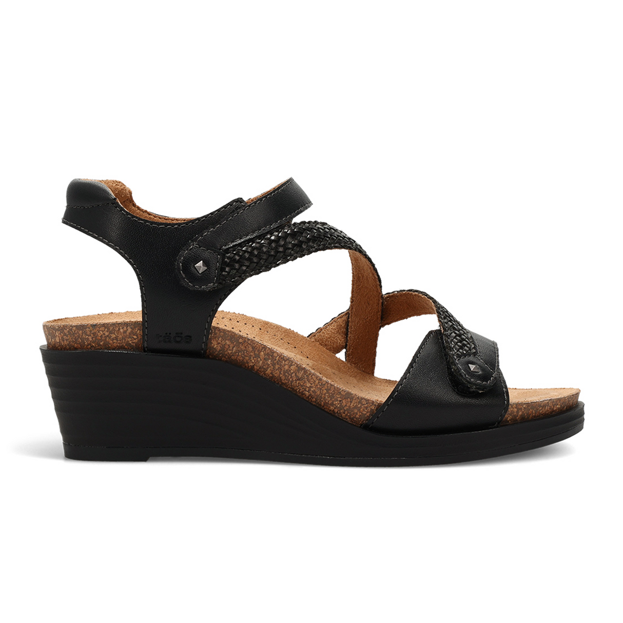 Taos Zecret Wedge Sandal (Women) Sandal - Heel/Wedge - The Heel Shoe Fitters