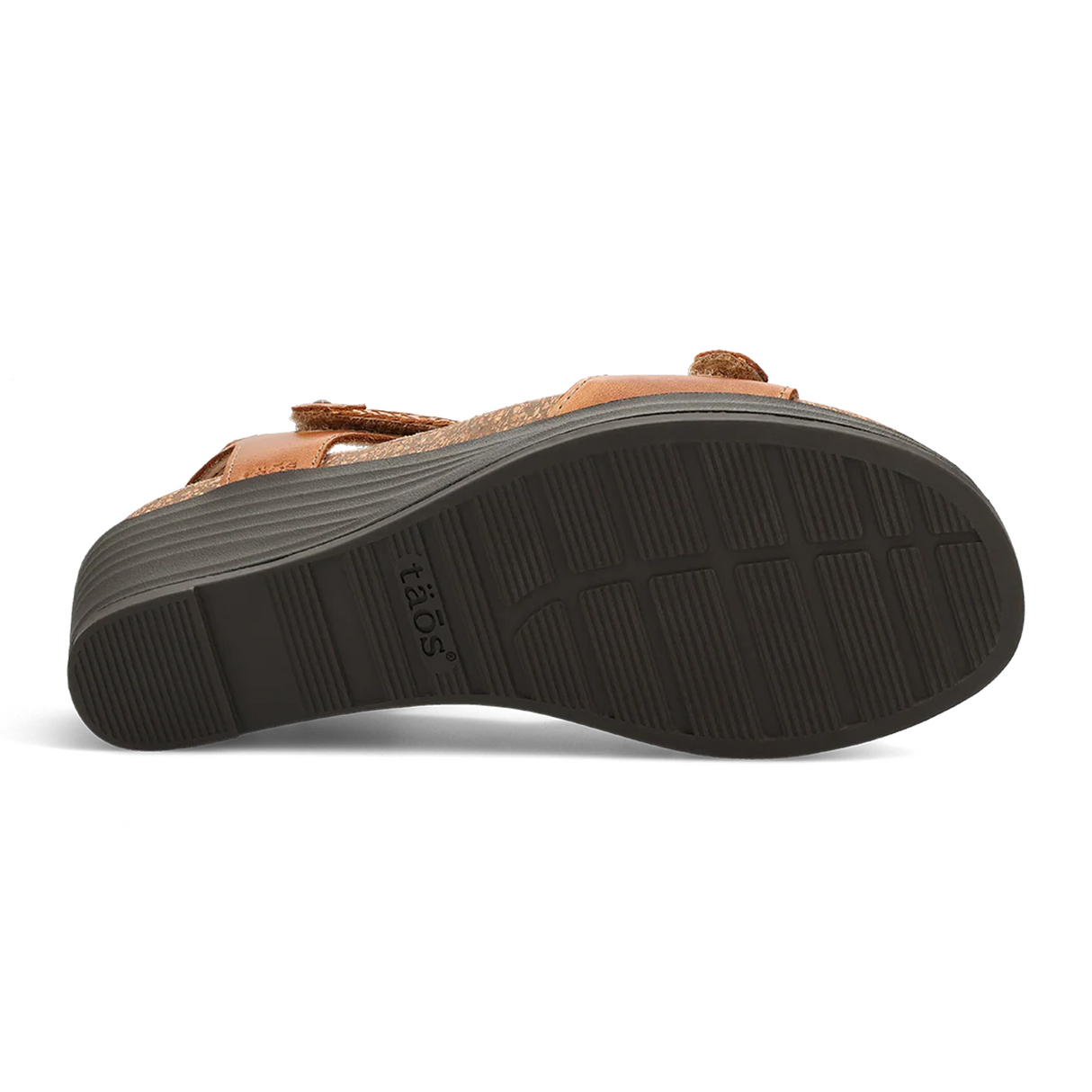 Taos Zecret Wedge Sandal (Women) - Caramel Sandal - Heel/Wedge - The Heel Shoe Fitters