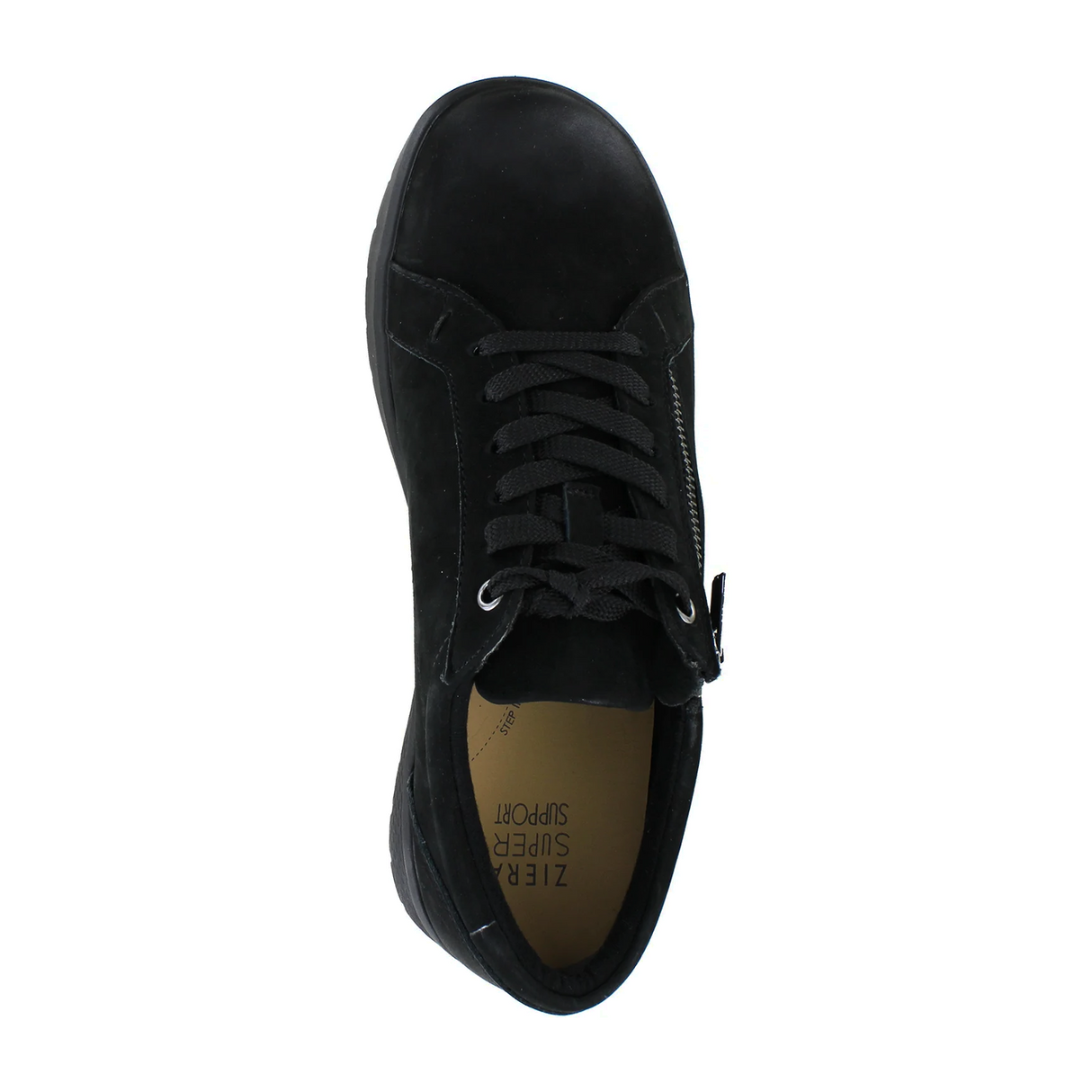 Ziera Solar XF Sneaker (Women) - Black Nubuck Athletic - Casual - Lace Up - The Heel Shoe Fitters