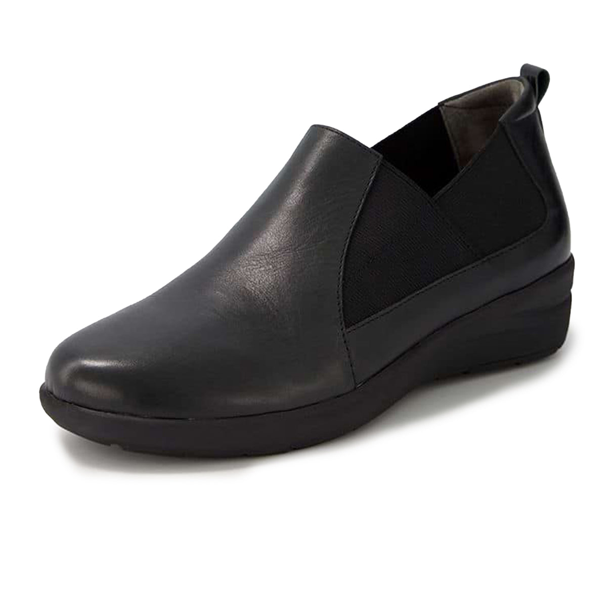 Ziera Noslen Slip On Loafer (Women) - Black/Black - The Heel Shoe Fitters