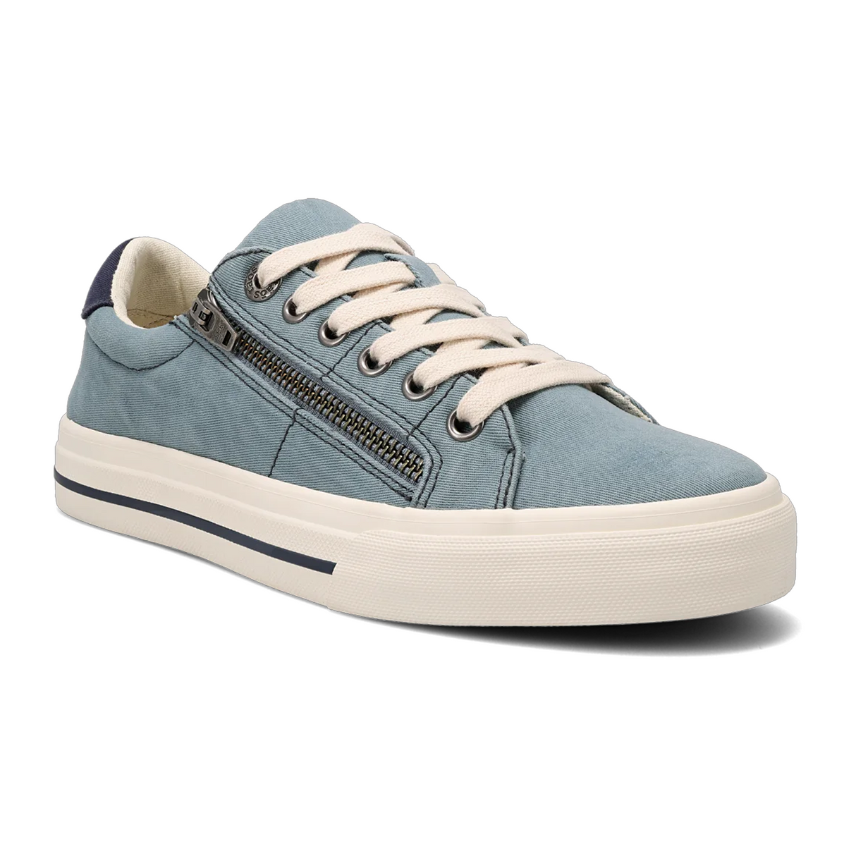 Taos Z Soul Sneaker (Women) - Lake Blue/Navy Distressed Athletic - Casual - Lace Up - The Heel Shoe Fitters