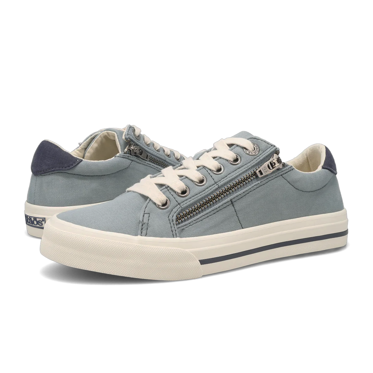 Taos Z Soul Sneaker (Women) - Lake Blue/Navy Distressed Athletic - Casual - Lace Up - The Heel Shoe Fitters