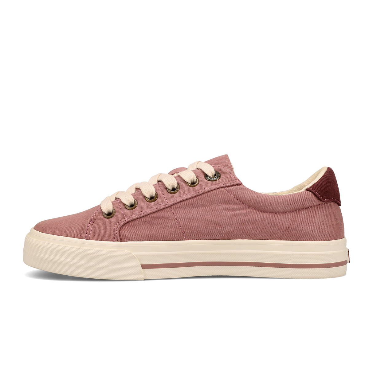 Taos Z Soul Sneaker (Women) - Dusty Rose/Wine Distressed Athletic - Casual - Lace Up - The Heel Shoe Fitters