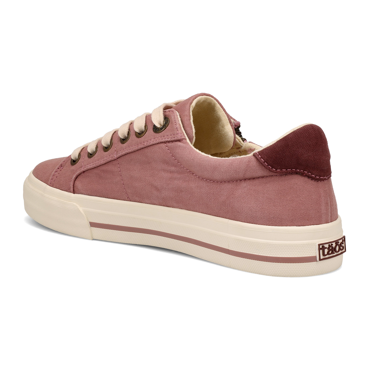 Taos Z Soul Sneaker (Women) - Dusty Rose/Wine Distressed Athletic - Casual - Lace Up - The Heel Shoe Fitters