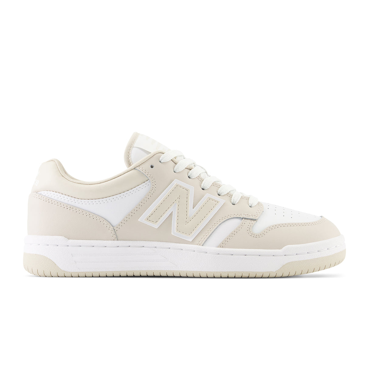 New Balance 480 Sneaker (Unisex) - Timberwolf/White Athletic - Casual - Lace Up - The Heel Shoe Fitters