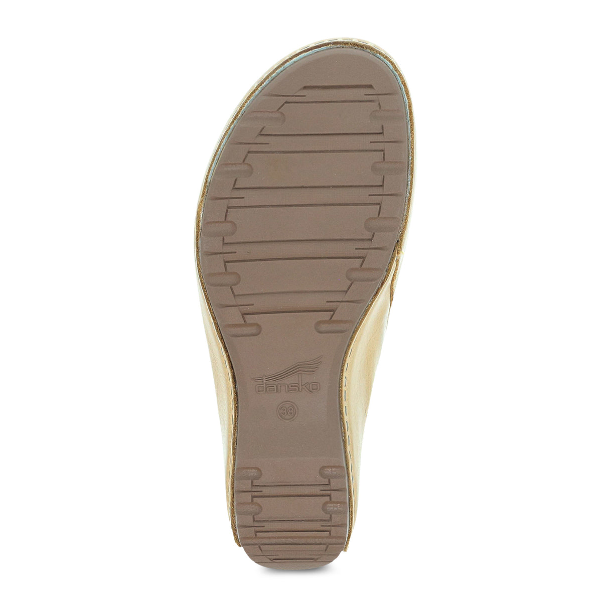 Dansko Talulah Clog (Women) - Tan Milled Burnished Dress-Casual - Clogs & Mules - The Heel Shoe Fitters