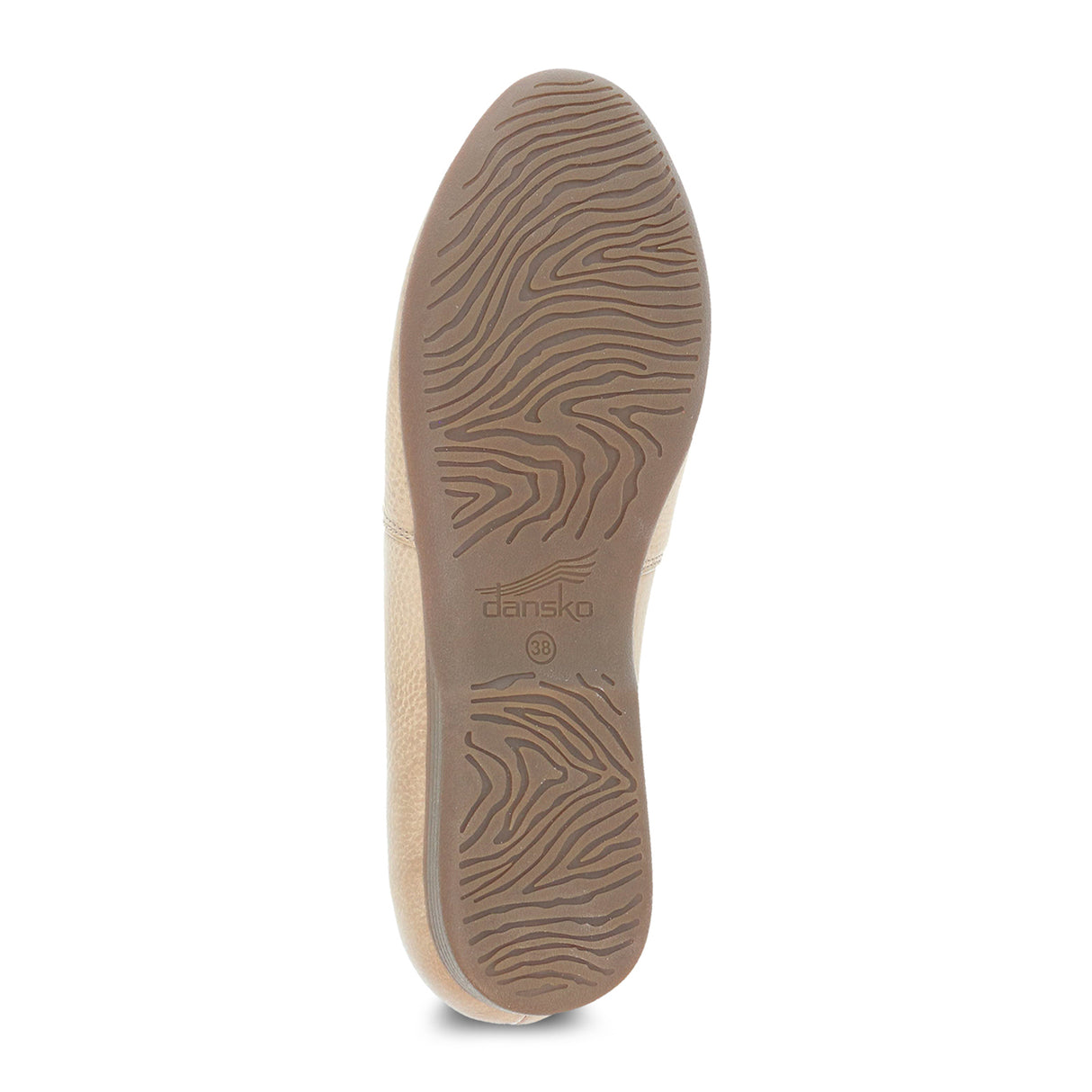 Dansko Larisa Slip On Loafer (Women) - Taupe Milled Dress-Casual - Flat - The Heel Shoe Fitters