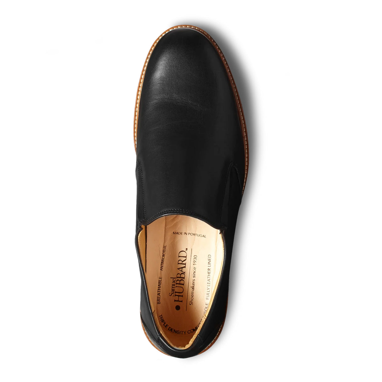 Samuel Hubbard Frequent Traveler Loafer (Men) - Black Leather Dress-Casual - Slip On - The Heel Shoe Fitters