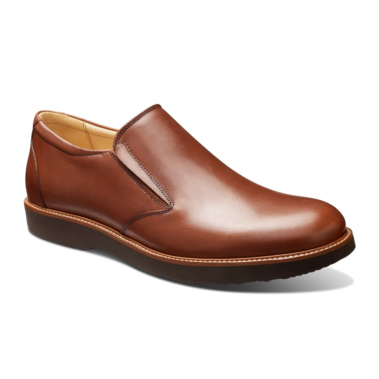 Samuel Hubbard Frequent Traveler Loafer (Men) - Whiskey Tan Leather Dress-Casual - Slip On - The Heel Shoe Fitters