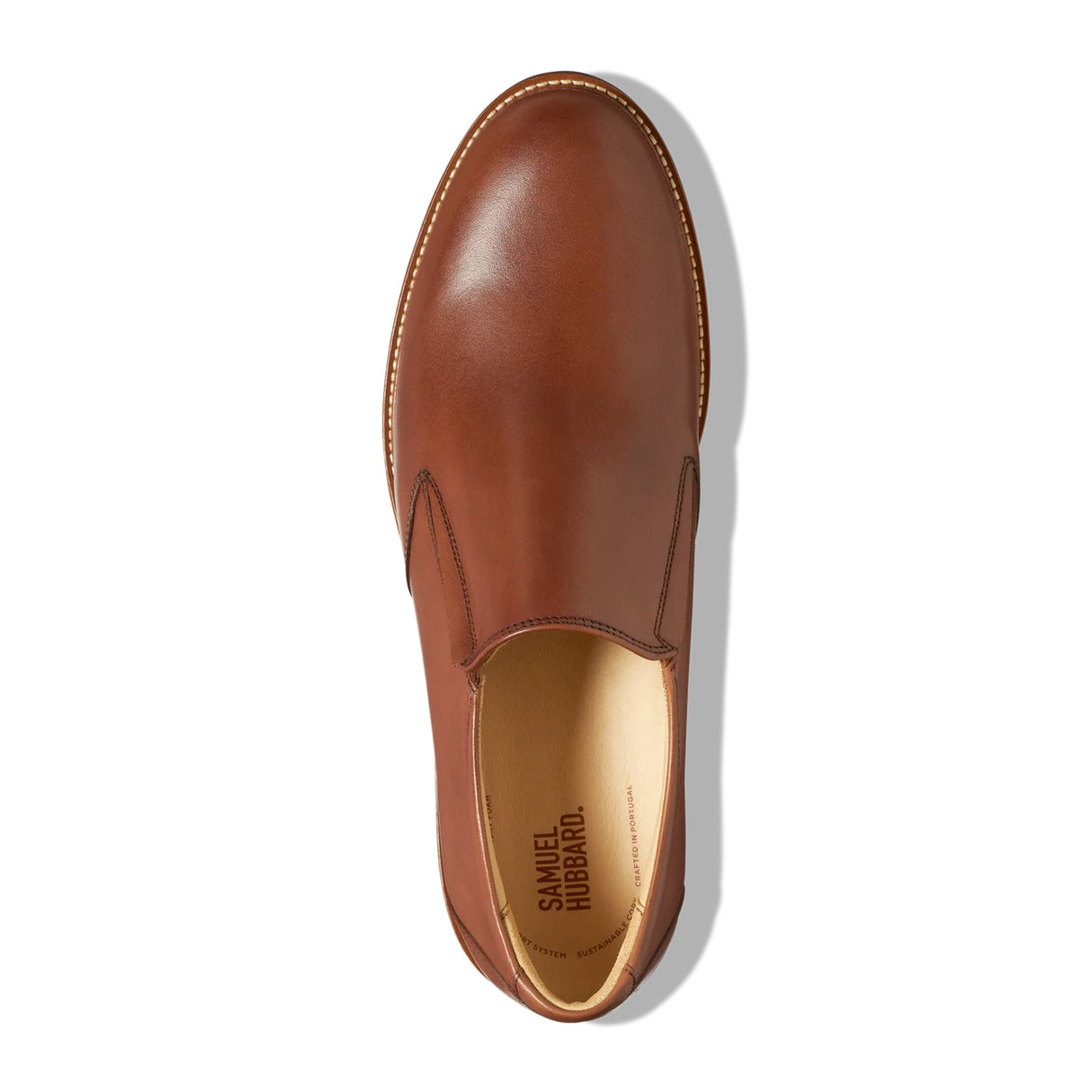 Samuel Hubbard Frequent Traveler Loafer (Men) - Whiskey Tan Leather Dress-Casual - Slip On - The Heel Shoe Fitters