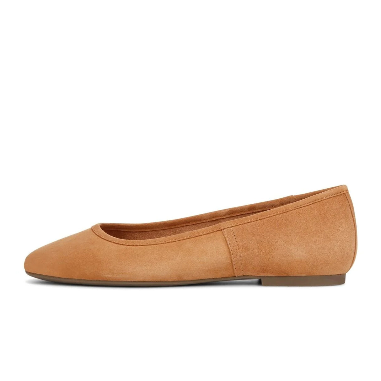 Vionic Orinda Flat (Women) - Brown Suede Dress-Casual - Flat - The Heel Shoe Fitters