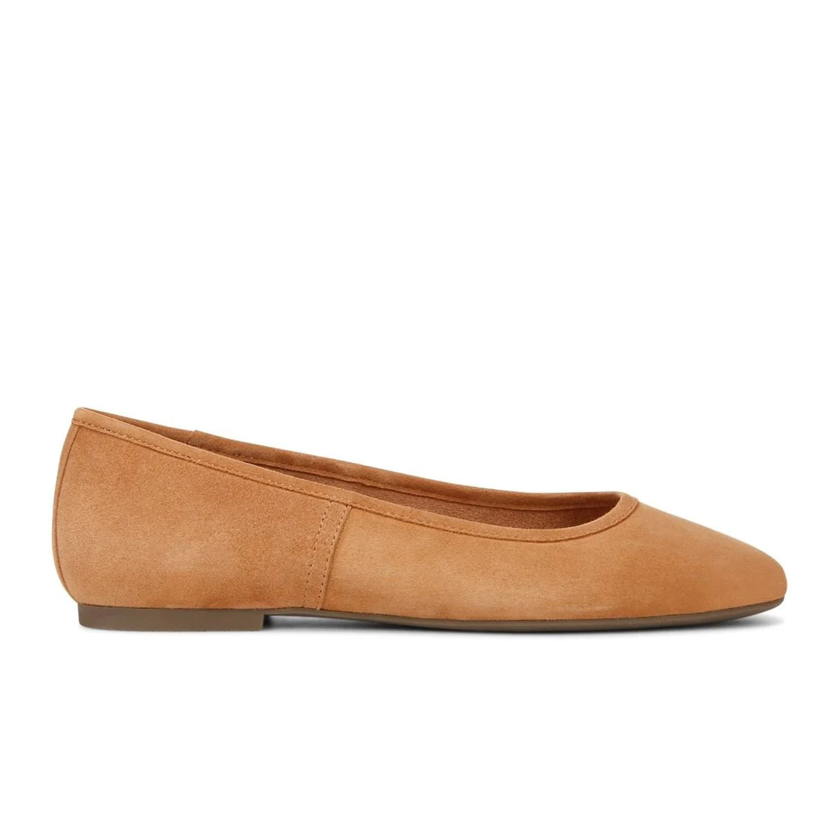 Vionic Orinda Flat (Women) - Brown Suede Dress-Casual - Flat - The Heel Shoe Fitters