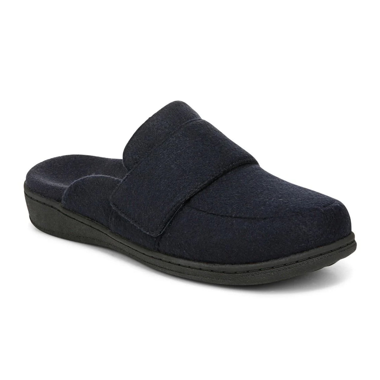 Vionic Gemma II Slipper (Women) - Navy Fabric Dress-Casual - Slipper - The Heel Shoe Fitters