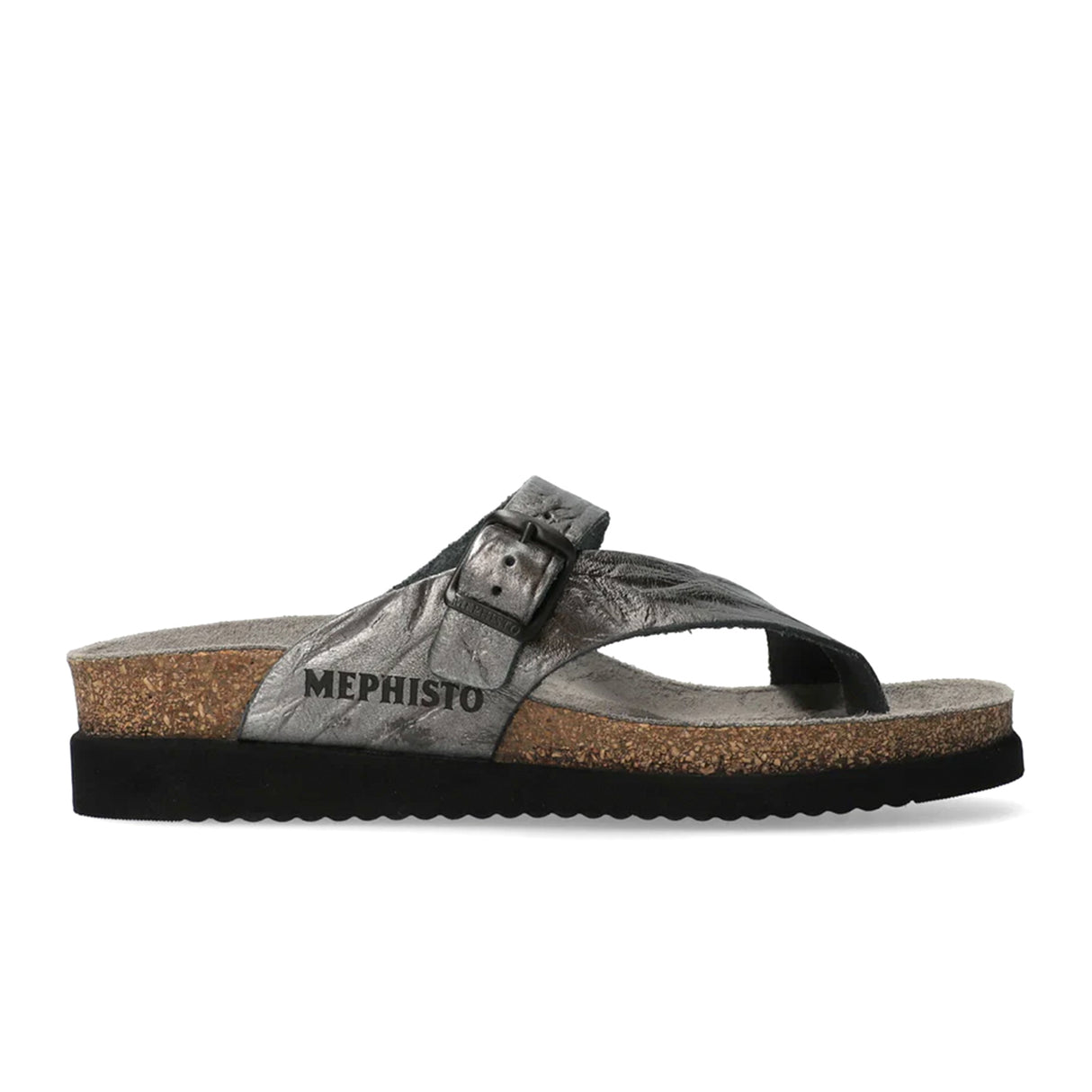 Mephisto Helen Sandal (Women) - Grey Etna Sandal - Thong - The Heel Shoe Fitters