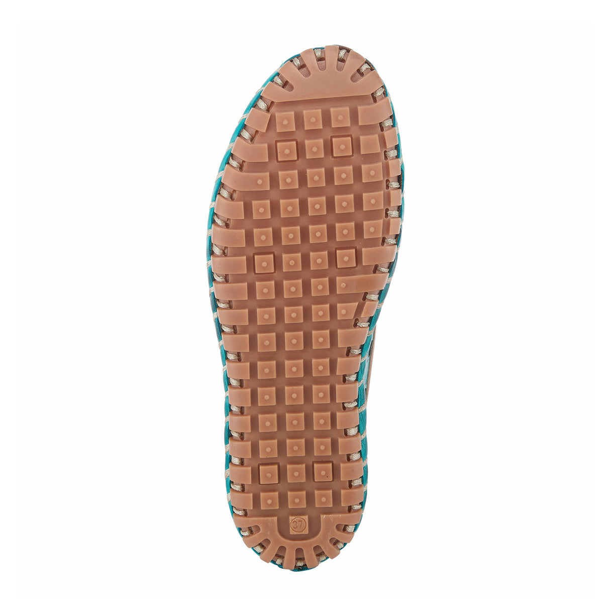 Spring Step Rayely Ballet Flat (Women) - Turquoise Dress-Casual - Flat - The Heel Shoe Fitters
