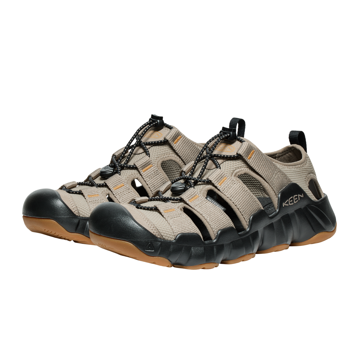 Keen Hyperport H2 Active Sandal (Men) - Brindle/Black Sandal - Active - The Heel Shoe Fitters