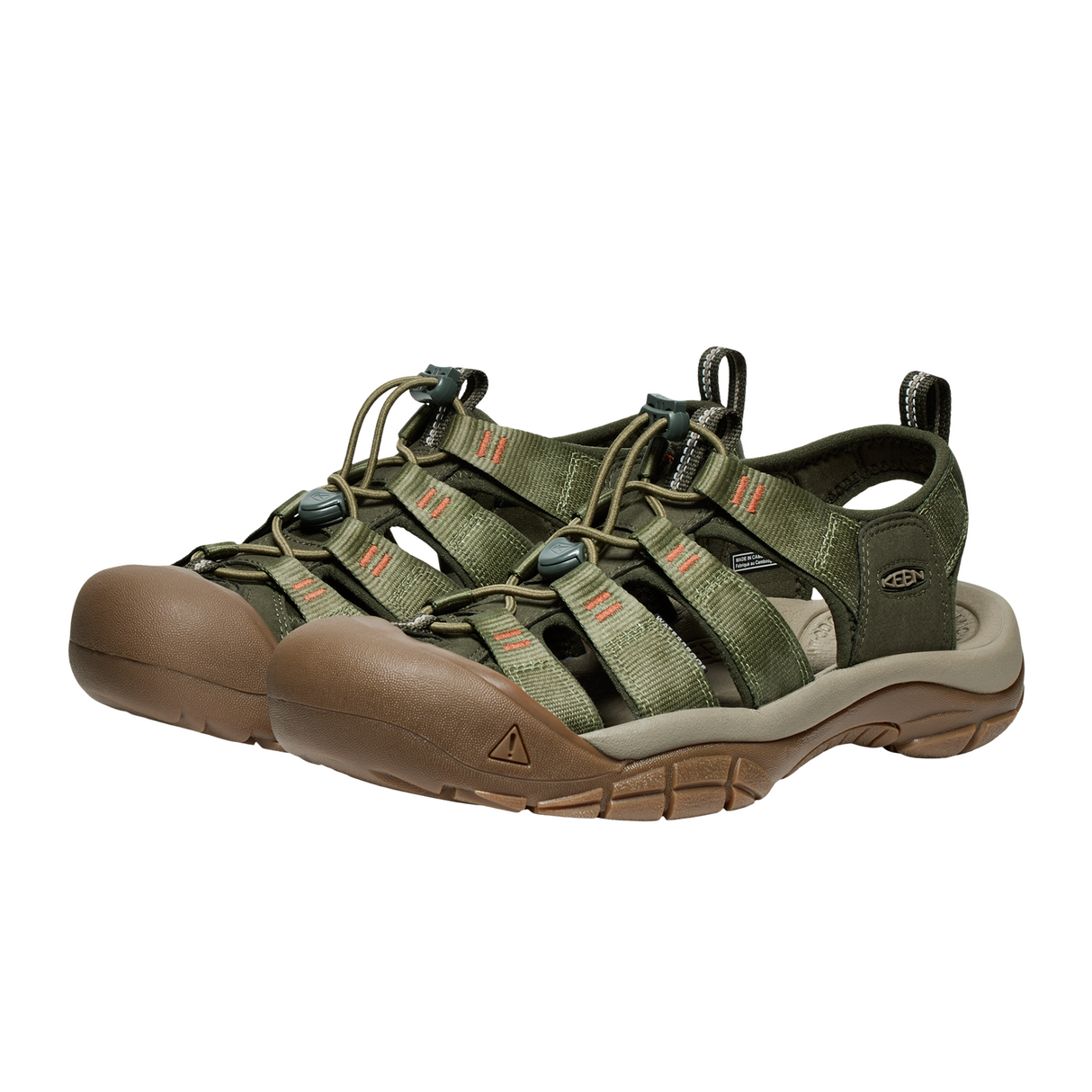 Keen Newport H2 Active Sandal (Men) - Winter Moss/Chevron Sandal - Active - The Heel Shoe Fitters