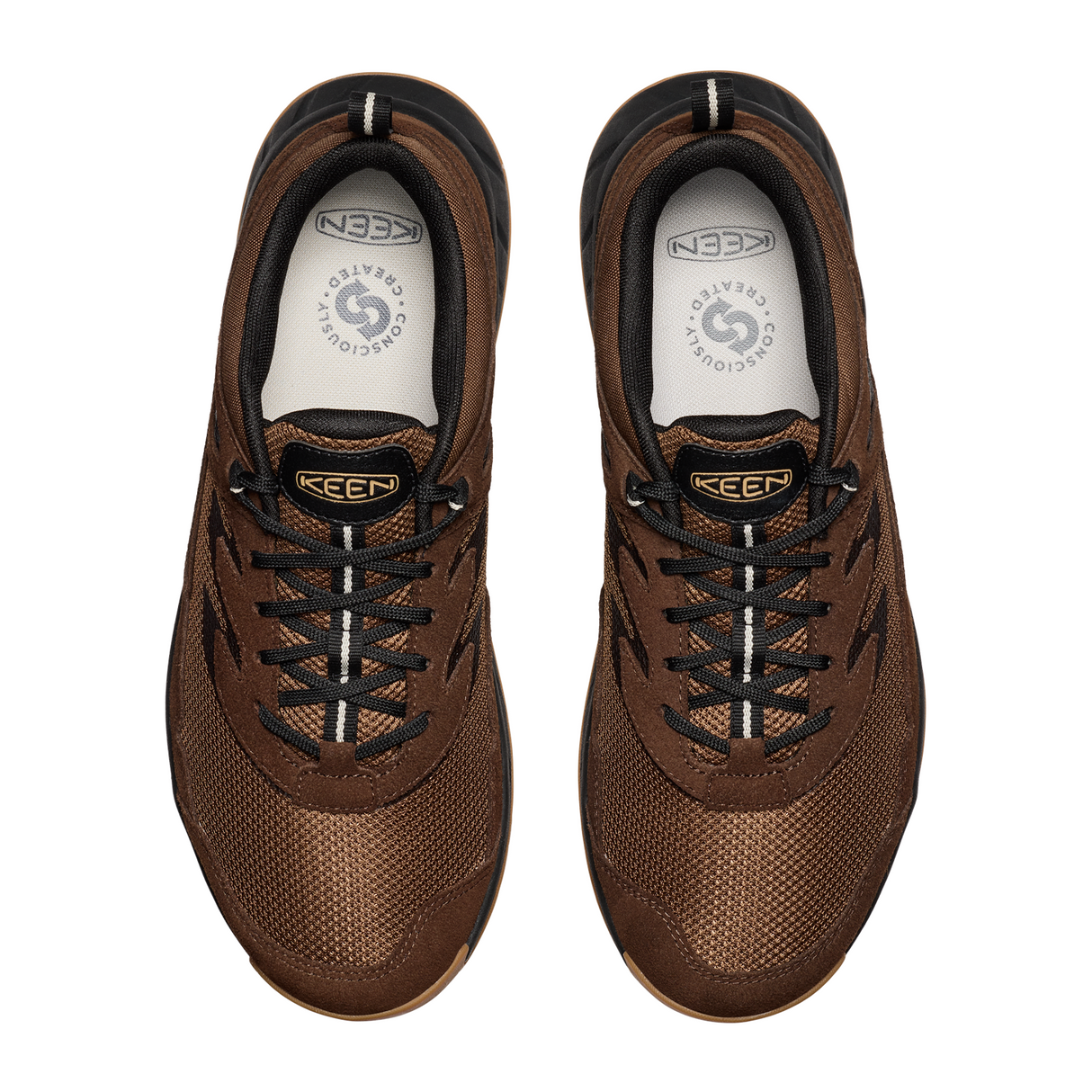 Keen Hightrail Vent Hiking Shoe (Men) - Dark Earth/Oak Buff Athletic - Running - Trail - The Heel Shoe Fitters