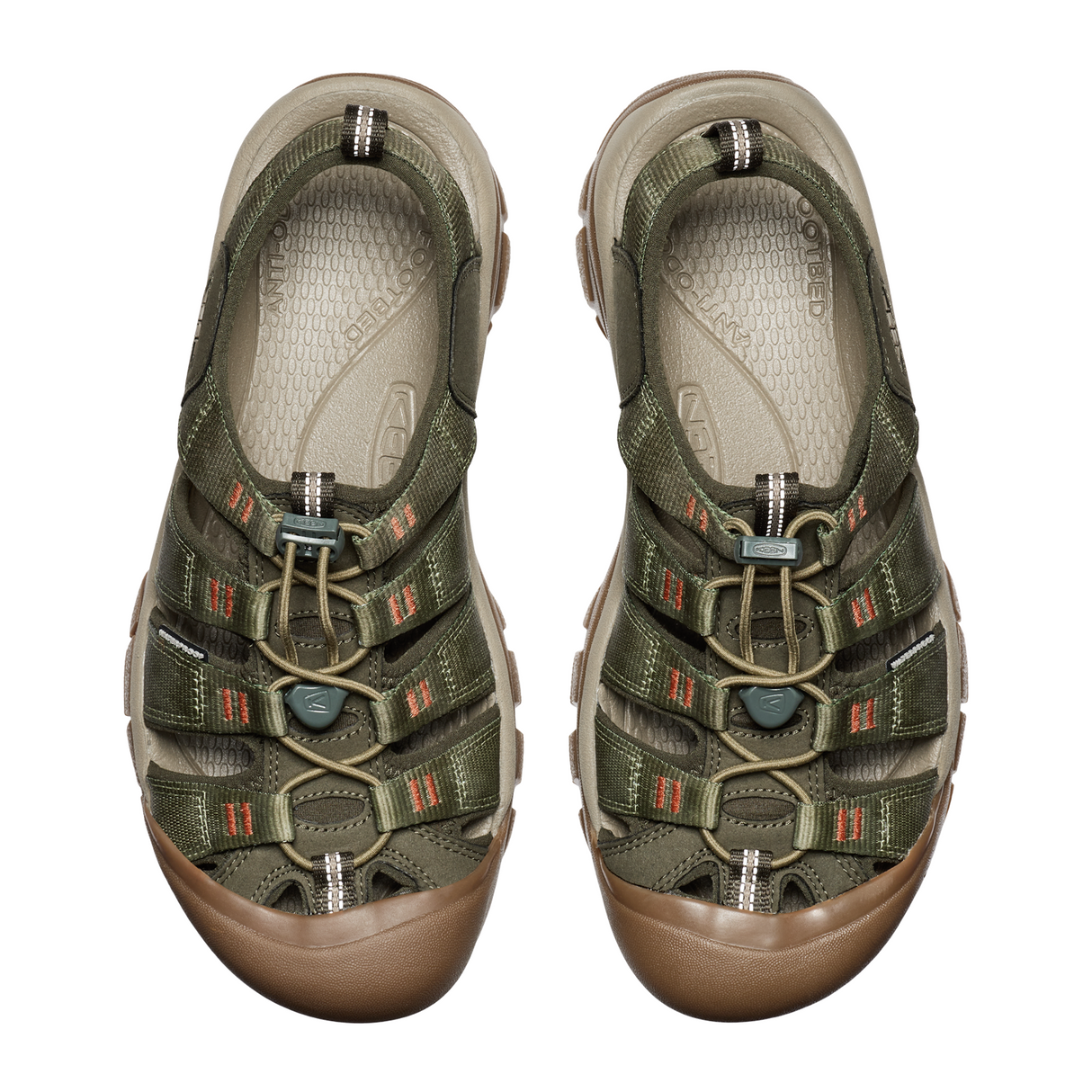 Keen Newport H2 Active Sandal (Men) - Winter Moss/Chevron Sandal - Active - The Heel Shoe Fitters