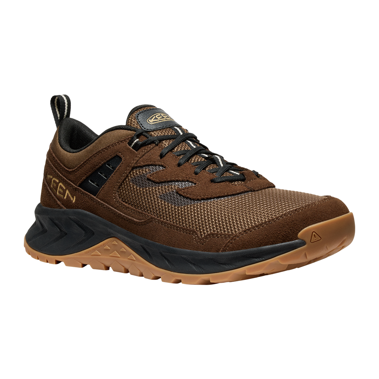 Keen Hightrail Vent Hiking Shoe (Men) - Dark Earth/Oak Buff Athletic - Running - Trail - The Heel Shoe Fitters