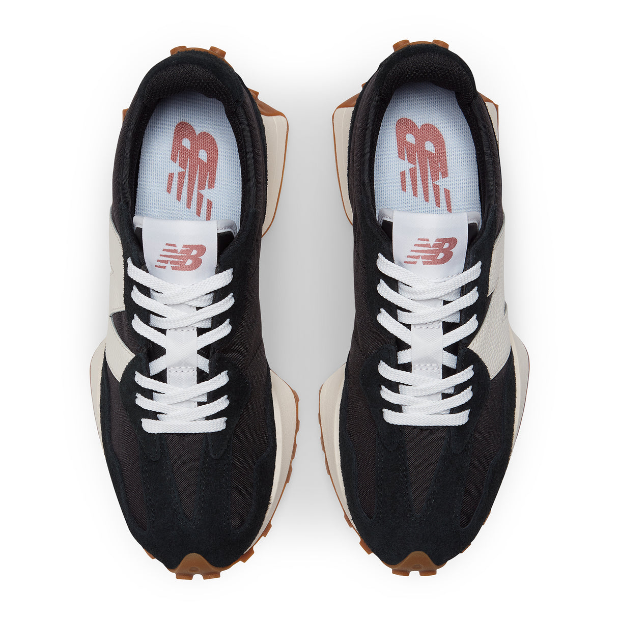 New Balance 327 Running Shoe (Women) - Black/White/Mineral Red Athletic - Running - Stability - The Heel Shoe Fitters