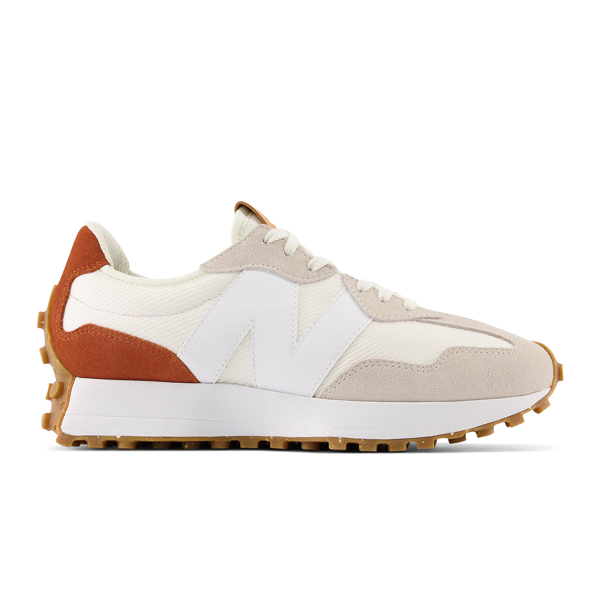 New Balance 327 Running Shoe (Women) - Sea Salt/Rust Oxide Athletic - Casual - Lace Up - The Heel Shoe Fitters