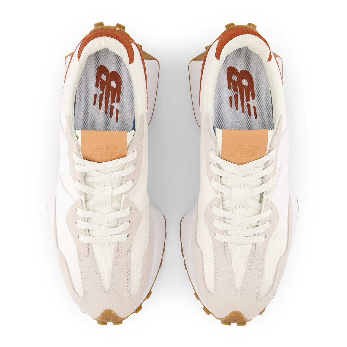 New Balance 327 Running Shoe (Women) - Sea Salt/Rust Oxide Athletic - Casual - Lace Up - The Heel Shoe Fitters