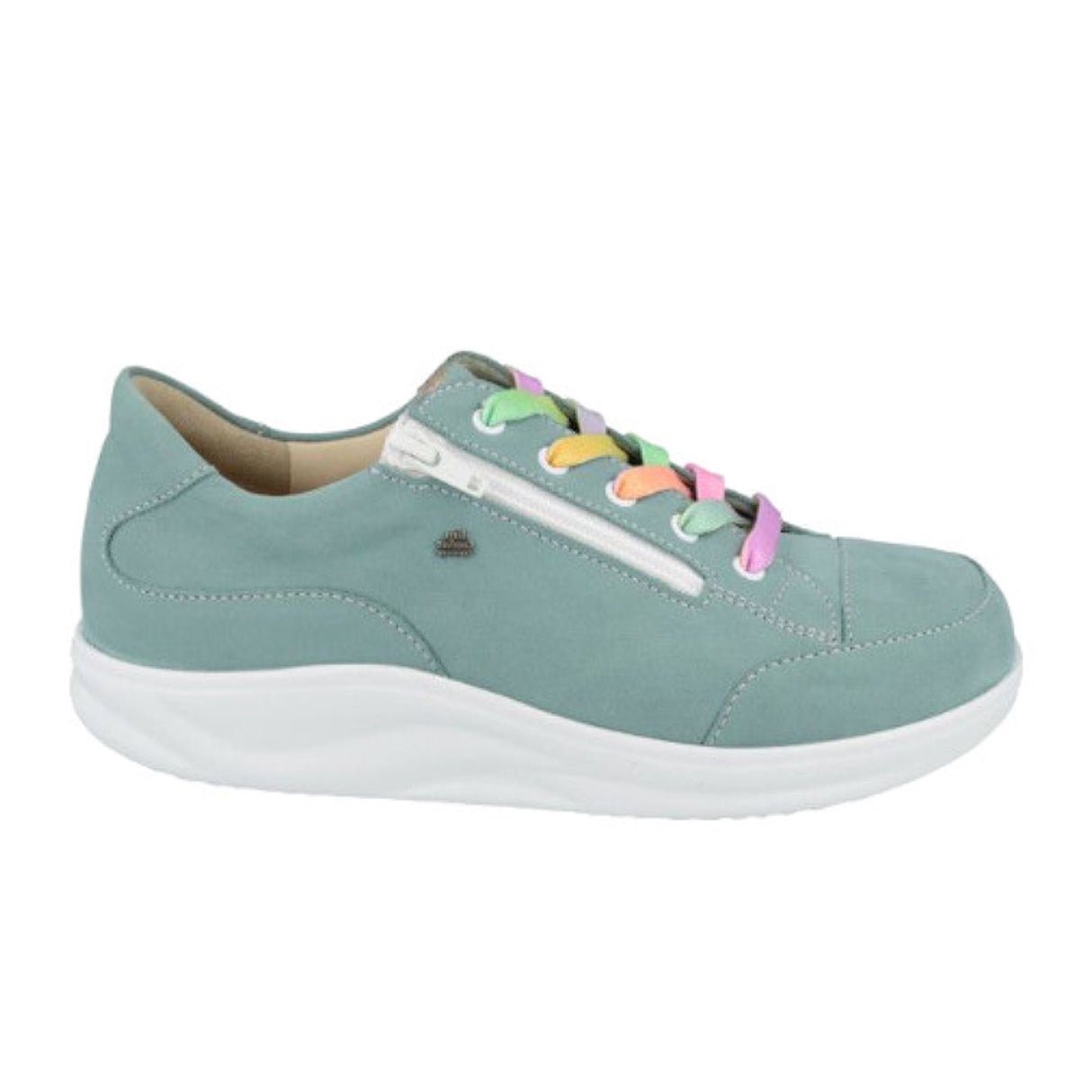 Finn Comfort Hachiouji Sneaker (Women) - Icegreen Nubuck Dress-Casual - Lace Ups - The Heel Shoe Fitters