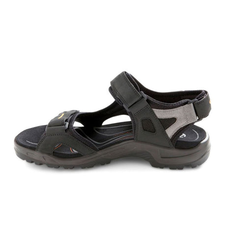 ECCO Offroad Active Sandal (Men) - Black/Mole/Black Sandals - Active - The Heel Shoe Fitters
