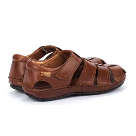 Pikolinos Tarifa 06J-5433 Backstrap Sandal (Men) - Cuero Leather Sandal - Backstrap - The Heel Shoe Fitters