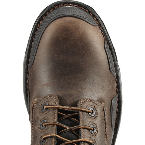Ariat OverDrive 6" Composite Toe Work Boot (Men) - Dark Brown Boots - Work - 6 Inch - The Heel Shoe Fitters