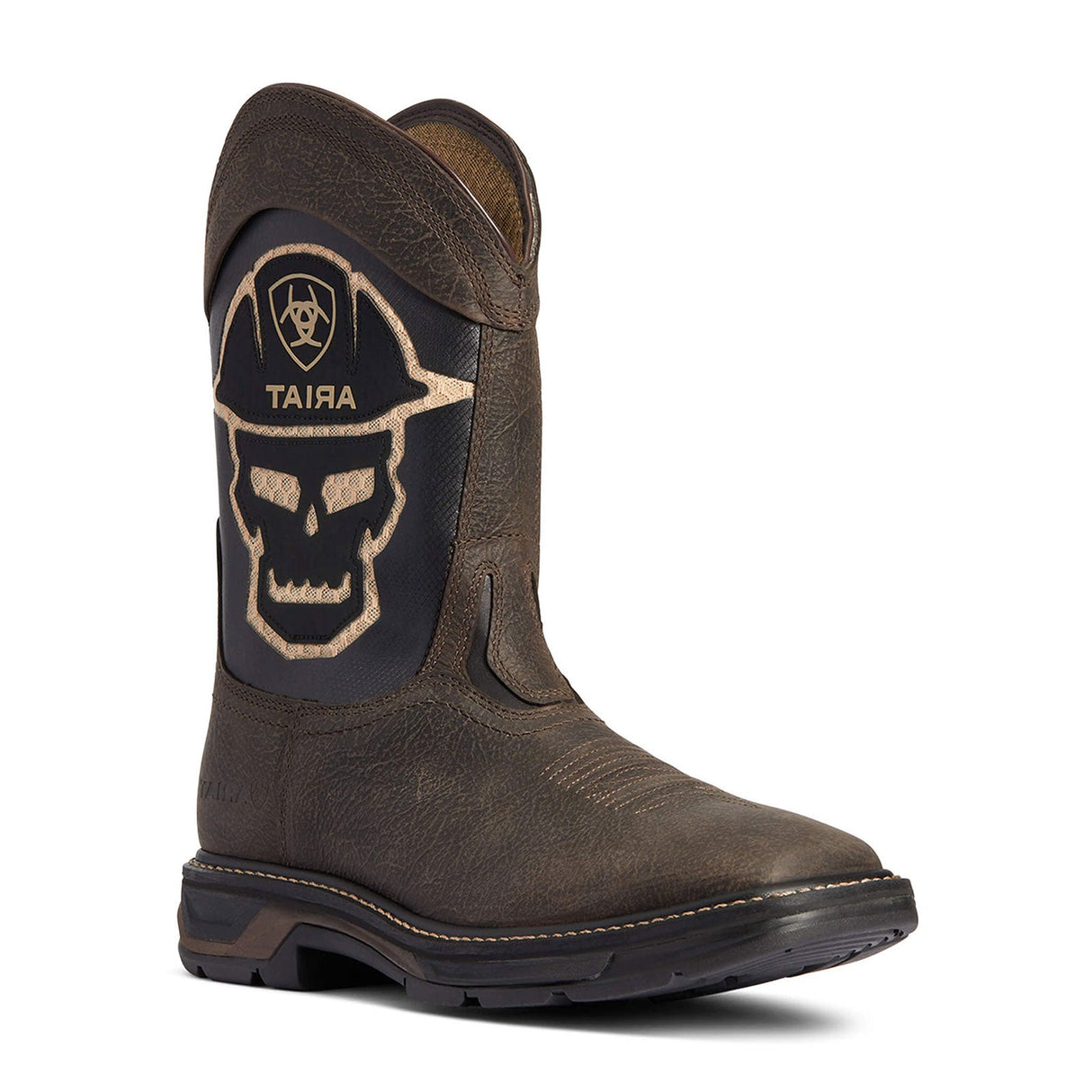 Ariat Workhog XT 6" VentTEK Bold Soft Toe Work Boot (Men) - Iron Coffee/Roughneck Boots - Work - 6 Inch - The Heel Shoe Fitters