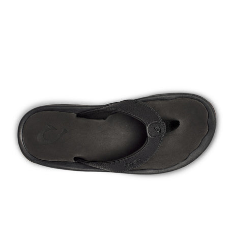 OluKai 'Ohana Sandal (Men) - Black/Black Sandals - Thong - The Heel Shoe Fitters