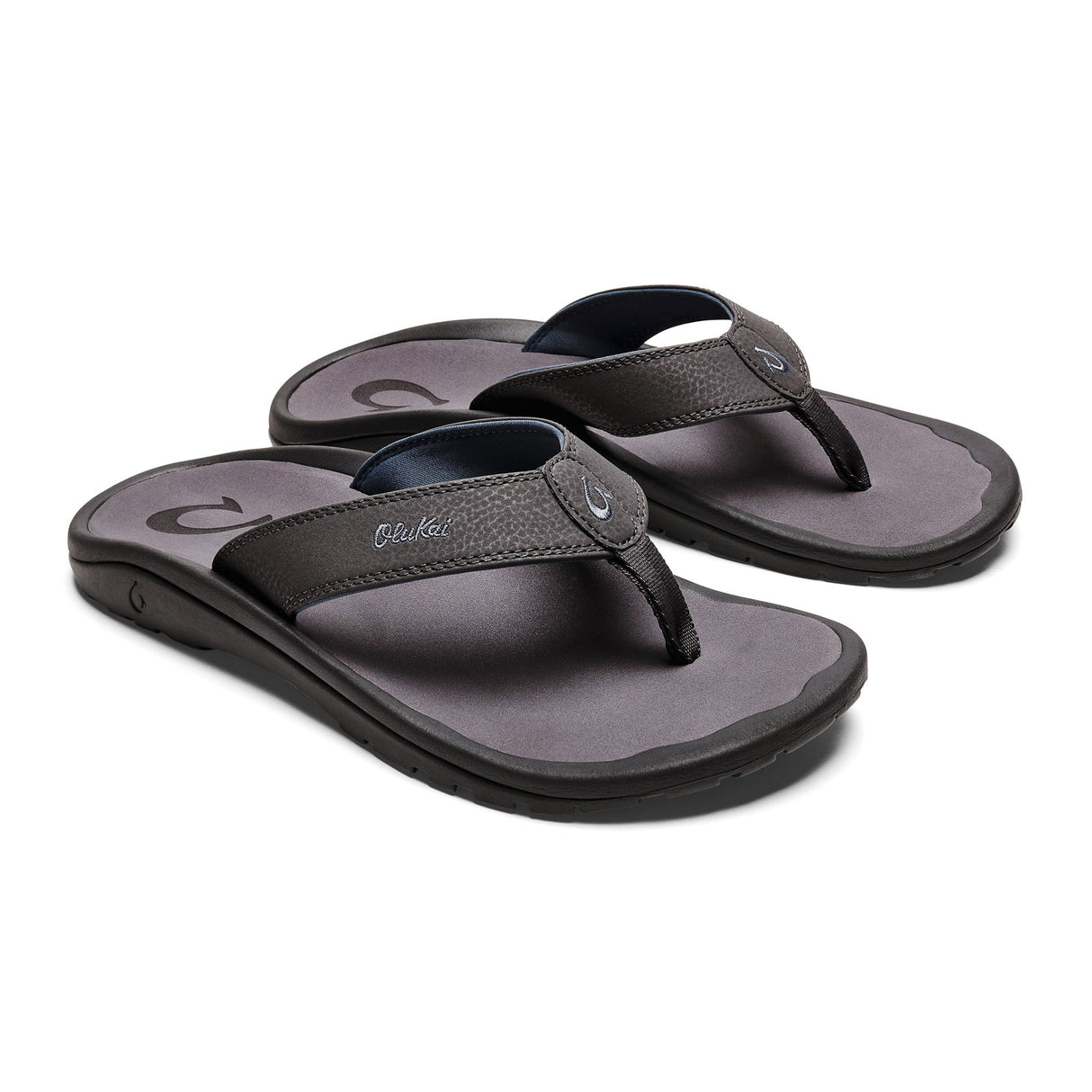 OluKai 'Ohana Sandal (Men) - Pavement/Pavement Sandal - Thong - The Heel Shoe Fitters