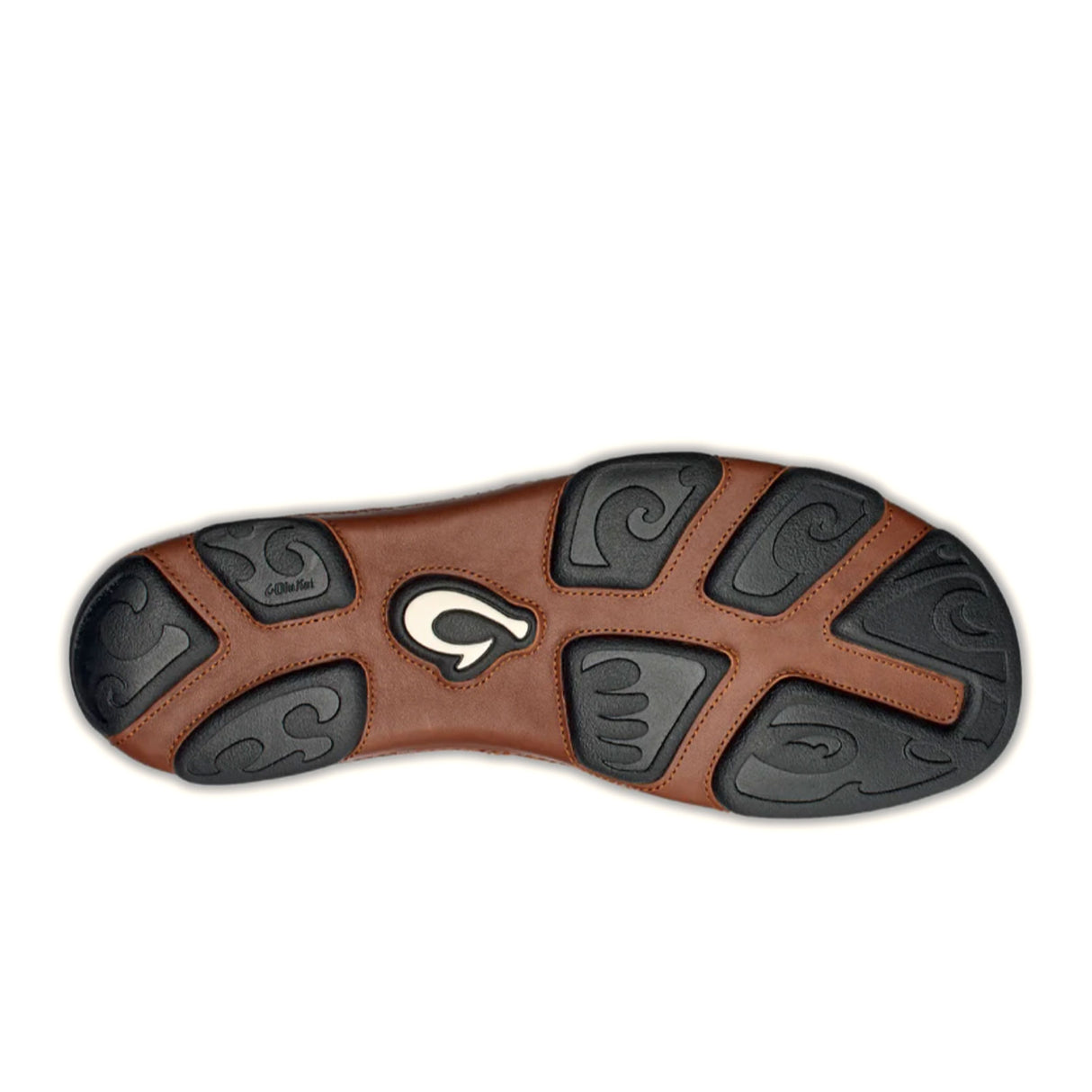 OluKai Moloa Slip On (Men) - Black/Toffee Dress-Casual - Slip On - The Heel Shoe Fitters
