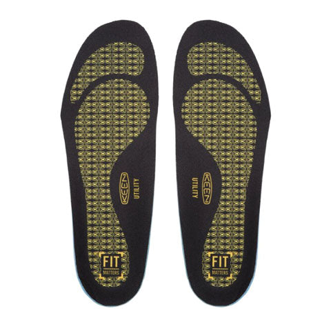 Keen Utility K20 Replacement Footbed (Unisex) - Black/Grey Accessories - Orthotics/Insoles - Full Length - The Heel Shoe Fitters