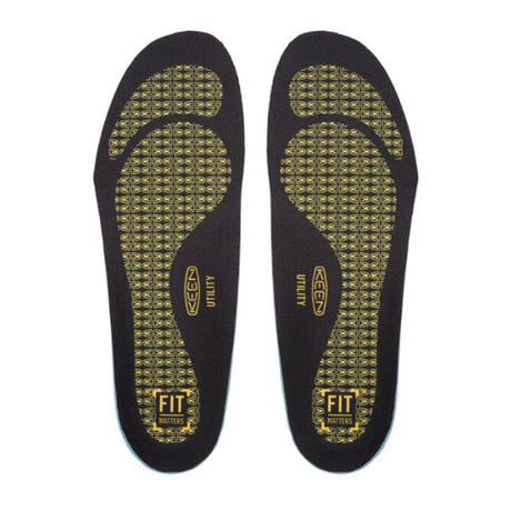 Keen Utility K20 Replacement Footbed (Unisex) - Black/Grey Accessories - Orthotics/Insoles - Full Length - The Heel Shoe Fitters