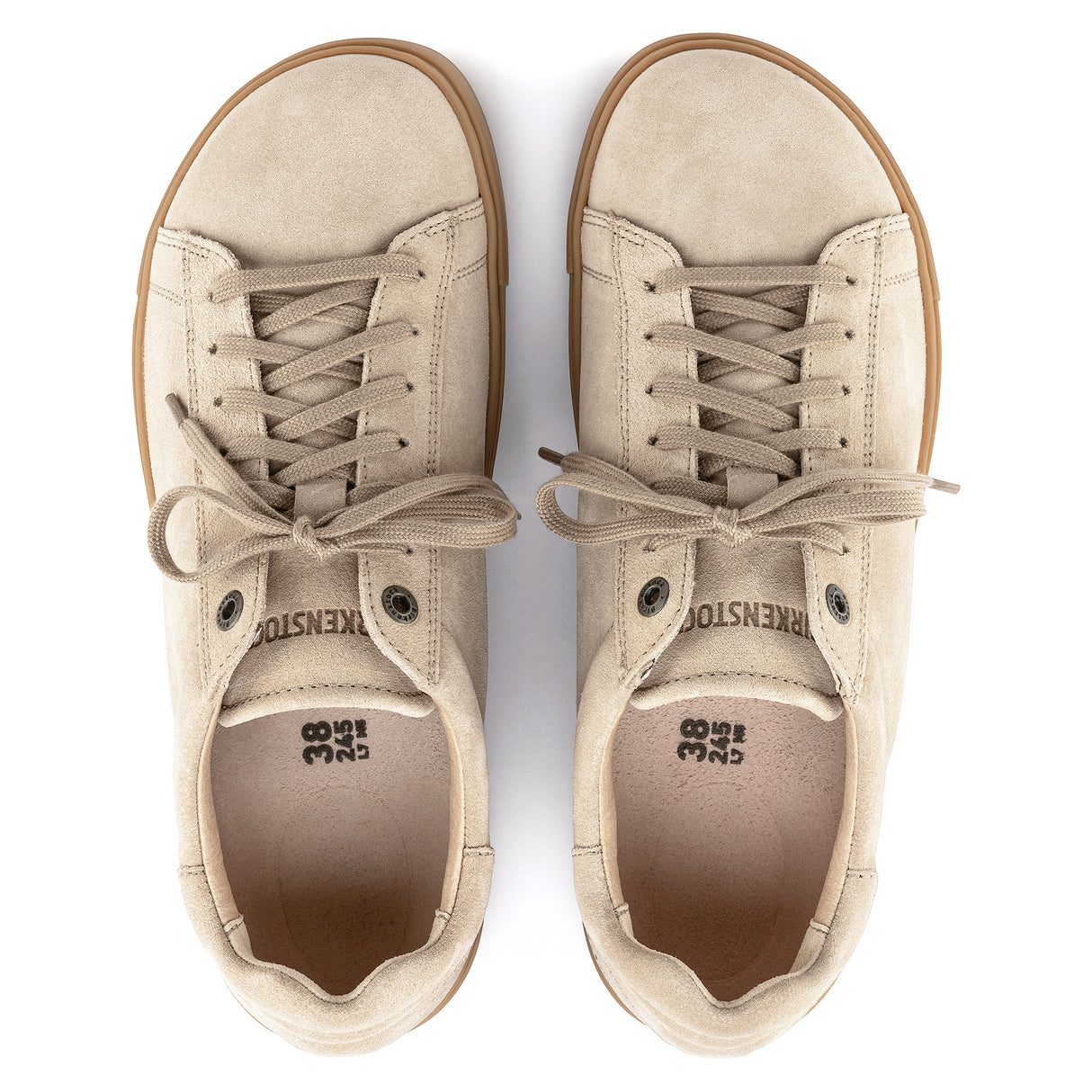 Birkenstock Bend Sneaker (Men) - Sandcastle Suede/Tan Sole Athletic - Casual - Lace Up - The Heel Shoe Fitters